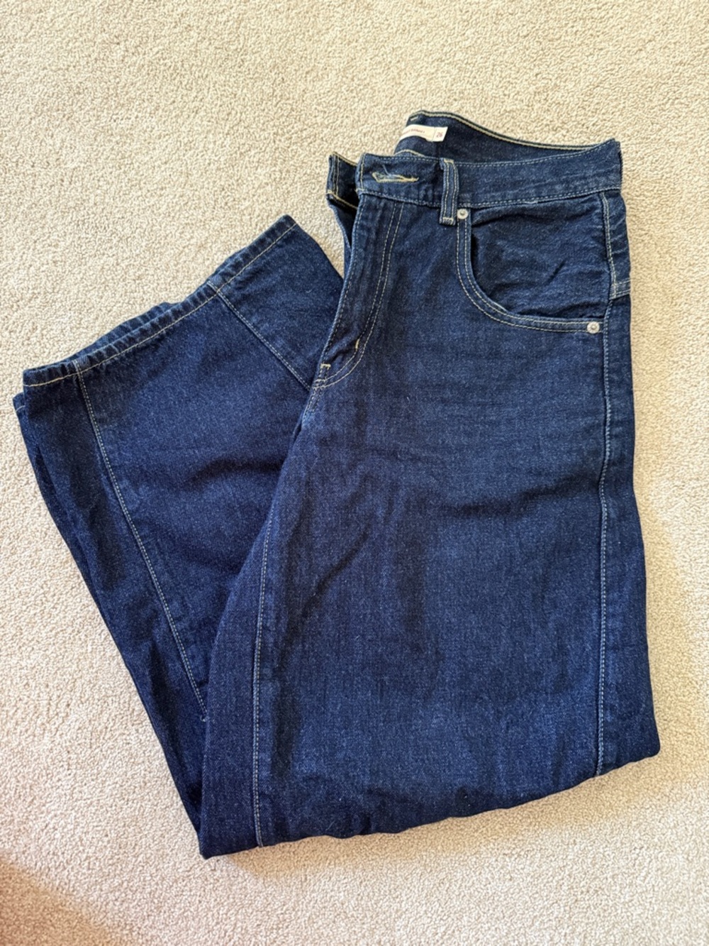 Levi's Indigo Straight-Leg Women's Jeans